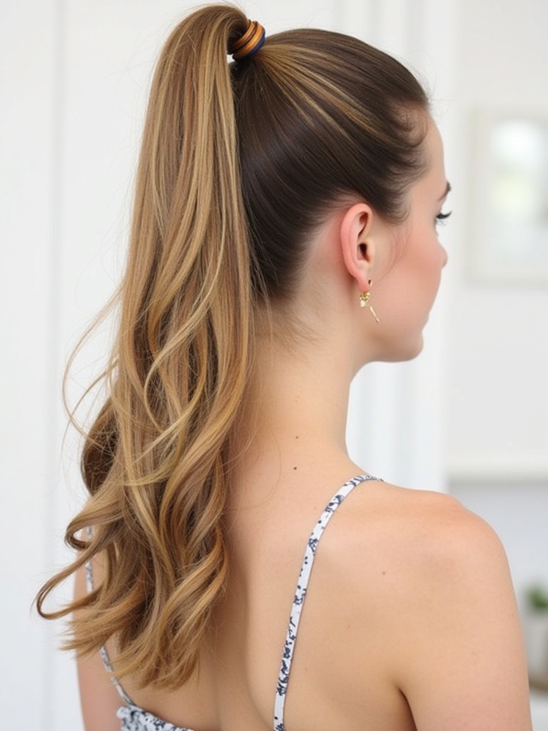 Summer Hairstyles: The Classic High Ponytail