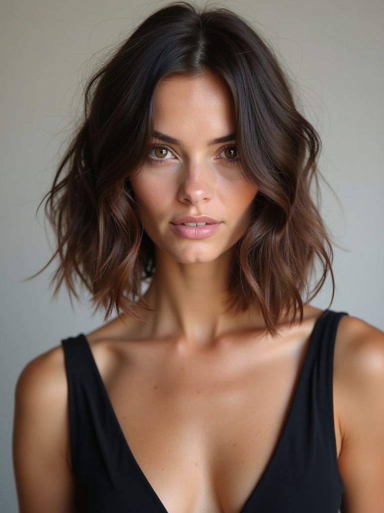 Shoulder Length U-Shaped Cut for Thin, Fine Hair