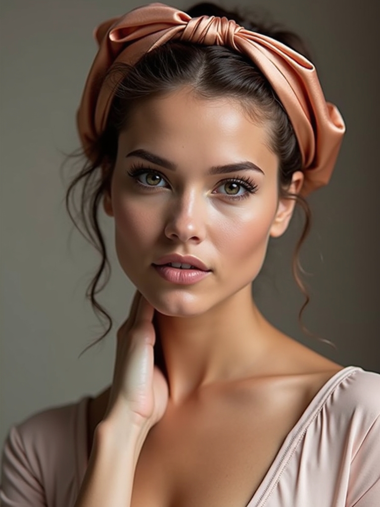 Serene Silk Hair Wrap Designs