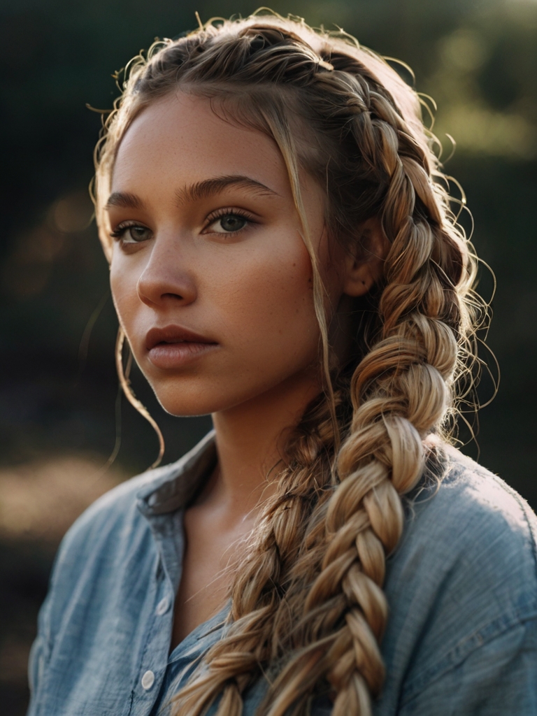 Latest Hair Braids: Fulani Braids with Curls