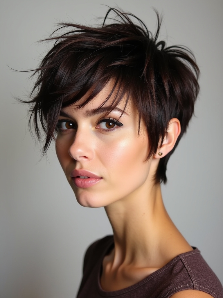 Short Messy Haircuts For Women: The Wavy Shag Bob