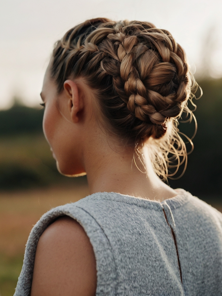 Latest Hair Braids: Side Swept Cornrows