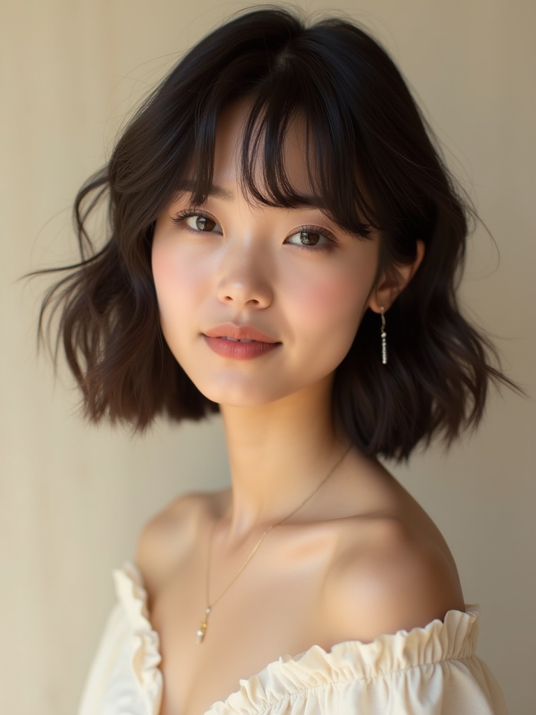 Shoulder Length Graduated Bob for Thin, Fine Hair