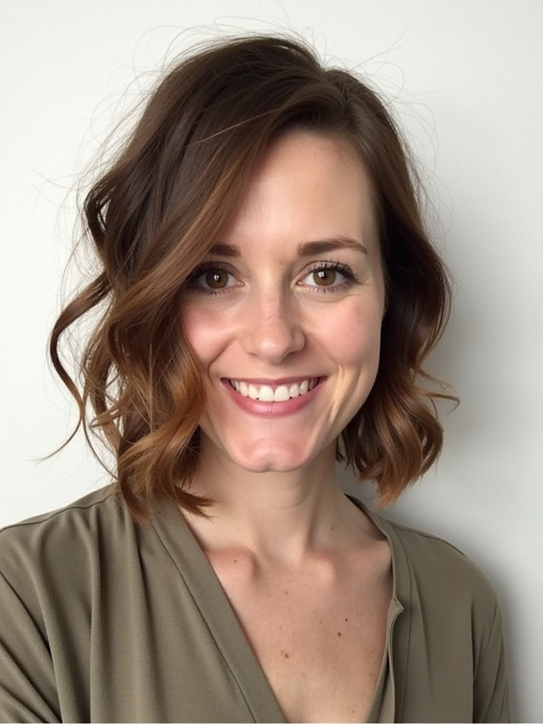 Shoulder Length A-Line Bob for Thin, Fine Hair