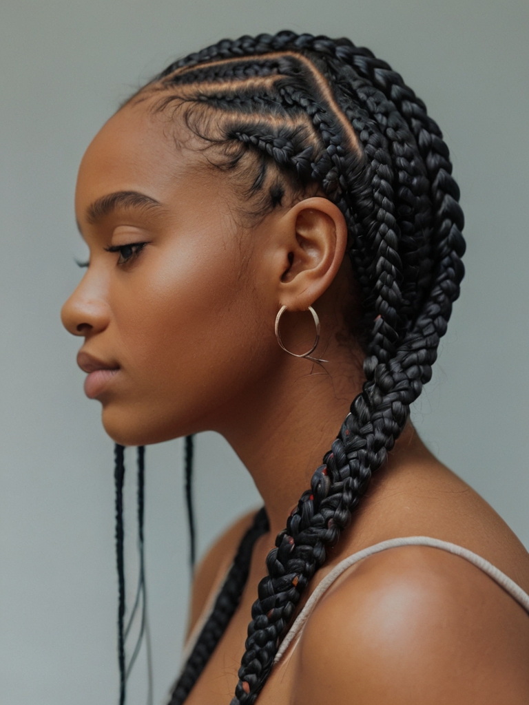 Latest Hair Braids: Halo Braid